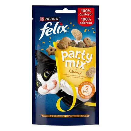 FELIX Cat Snacks Part Mix Cheezy Mix