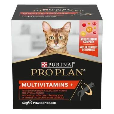 PRO PLAN® Multivitamins+ Συμπλήρωμα Διατροφής για Γάτες σε Σκόνη
