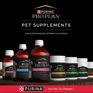 PRO PLAN® Skin and Coat+ Συμπλήρωμα Διατροφής για Γάτες σε μορφή Λαδιού | Purina Greece